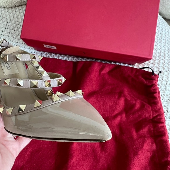 NUDE PATENT ROCKSTUD CAGED PUMP 100MM SIZE 7.5 - Picture 9 of 13